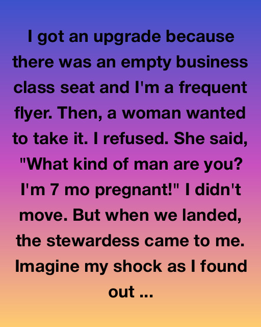 The Business Class Blessing