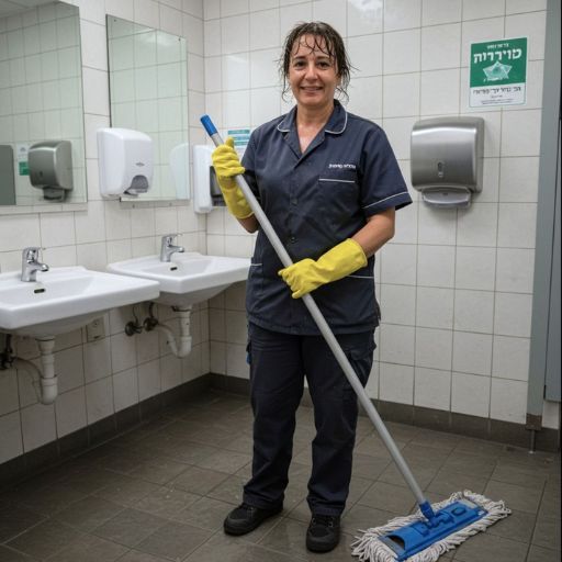 I Walked Into The Bathroom—And Found My Old Teacher Holding A Mop