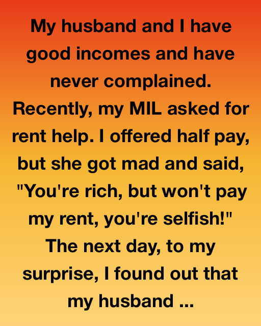You’re Rich, But Won’t Pay My Rent: A Lesson I Never Expected