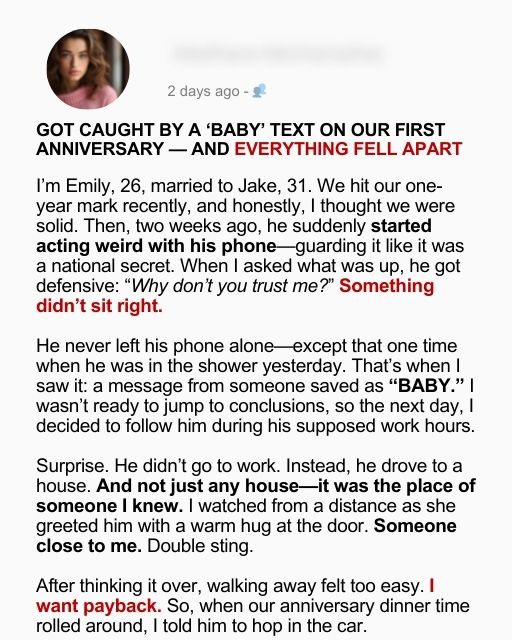 Got Caught By A ‘Baby’ Text On Our First Anniversary — And Everything Fell Apart