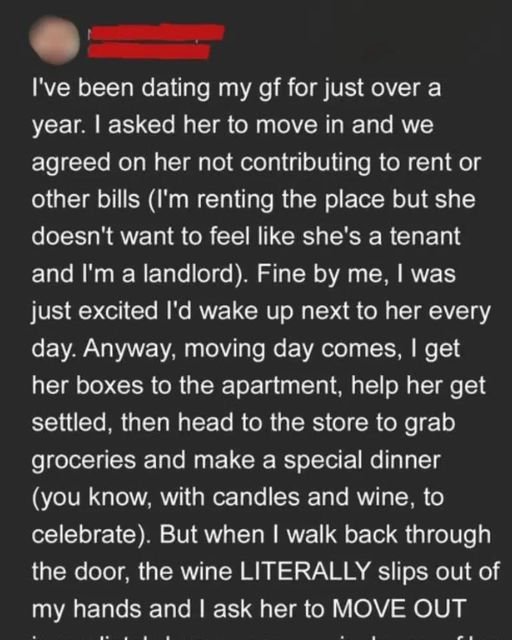I Asked My Girlfriend To Move In—Then I Saw What She’d Brought With Her
