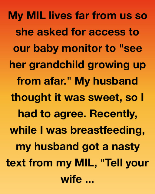 The Baby Monitor and the Uninvited Eyes