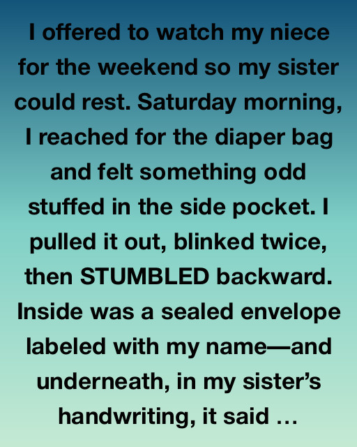 The Envelope in the Diaper Bag