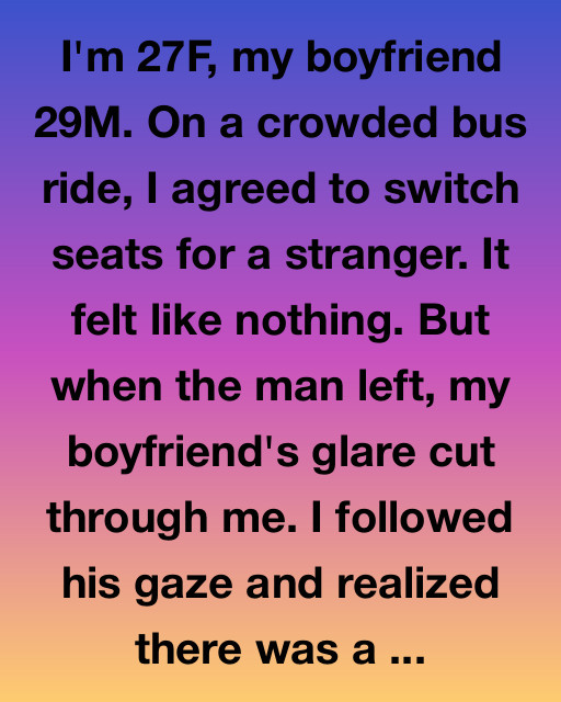 The Seat I Shouldn’t Have Given Away