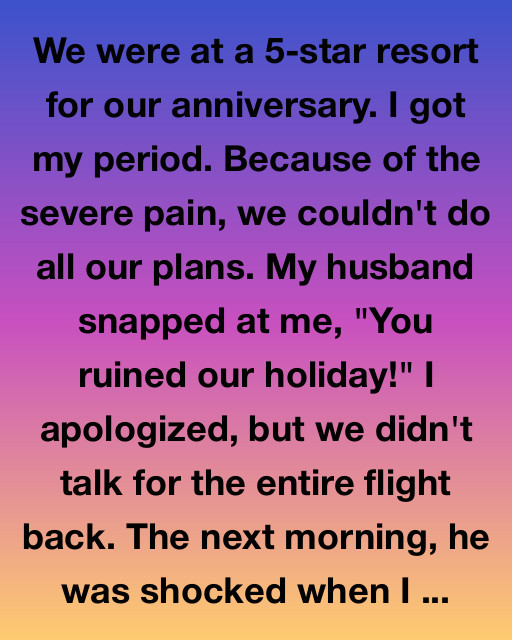 We Were at a 5-Star Resort for Our Anniversary. Then Everything Changed.