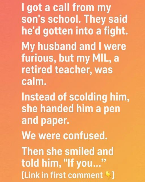 He Got Into A School Fight—But What My MIL Did Changed Everything About Our Family