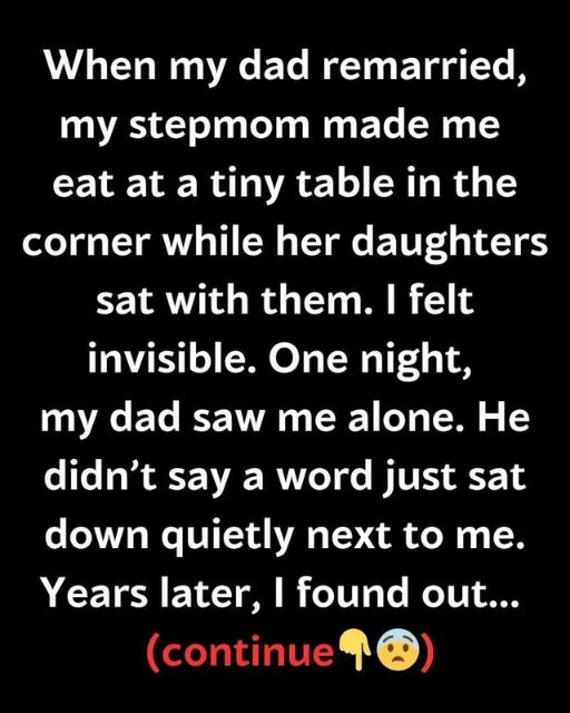 My Dad Sat With Me At The Kids’ Table—But Years Later, I Found Out Why He Really Did It