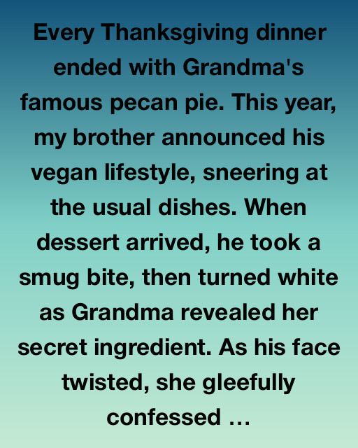 The Thanksgiving Revelation
