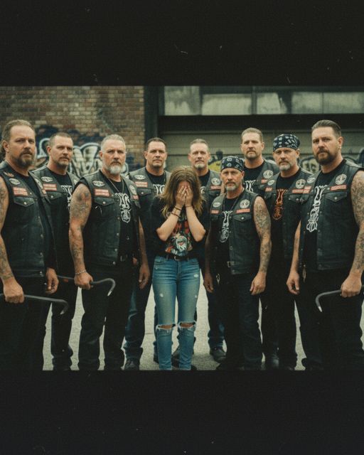 She Ran Into A Biker Bar Sobbing—They Formed A Wall Before He Could Follow