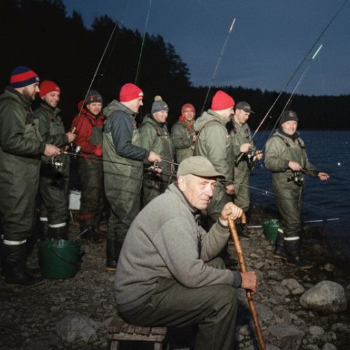 10 Men Went Fishing—But Instead Of Catching Fish, They Ended Up Saving A Lonely Elderly Man By The Lake