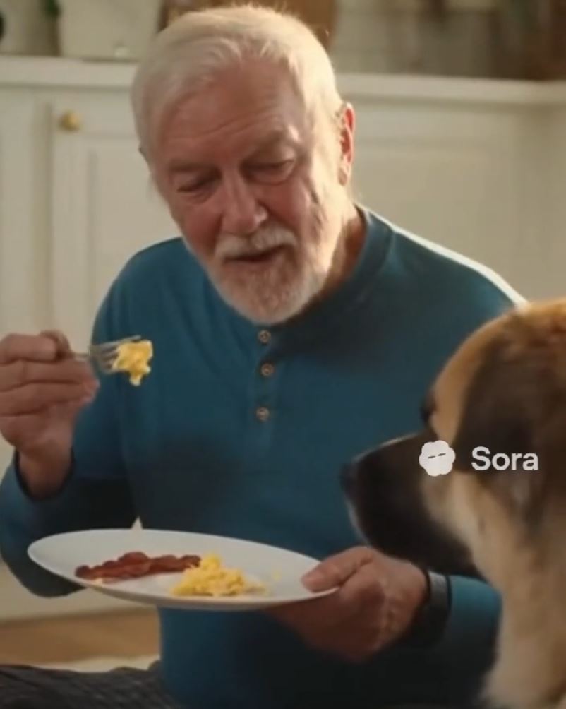 He Started Feeding The Dog Off His Plate—But Then I Saw What Was Really Going On