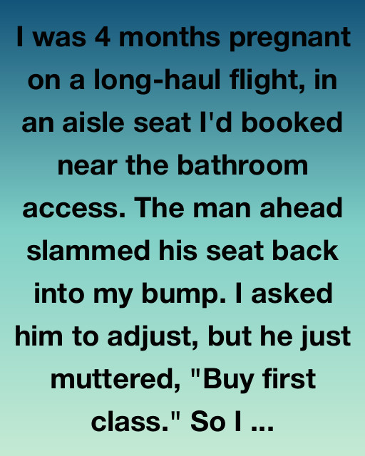 Pregnant On A Plane, And The Stranger Who Changed Everything