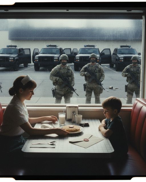 A Waitress Slipped Extra Pancakes To A Quiet Kid—Until Armed Men Showed Up With His Name