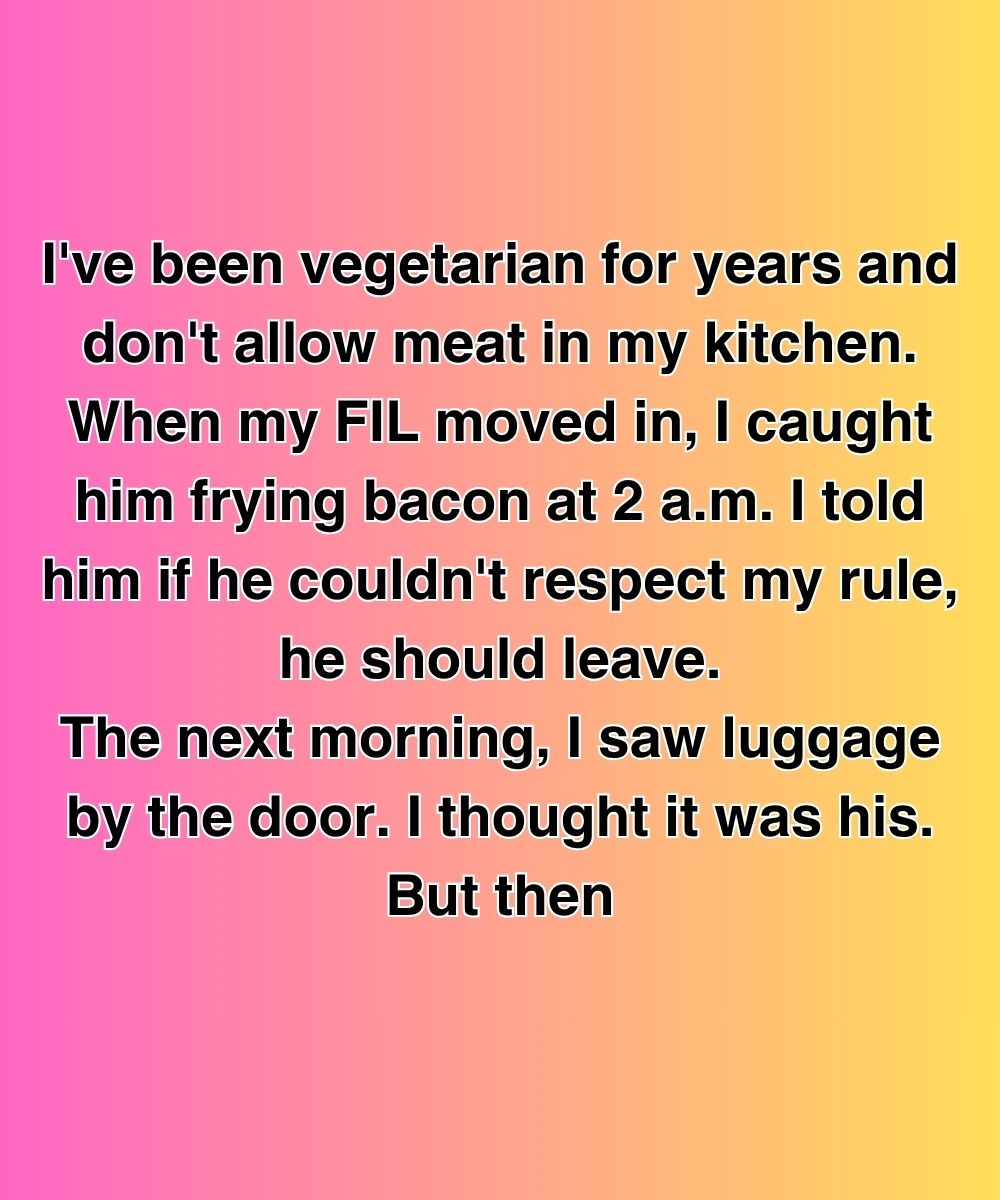 My Father-In-Law Fried Bacon At 2 A.M.—But The Luggage By The Door Was Mine
