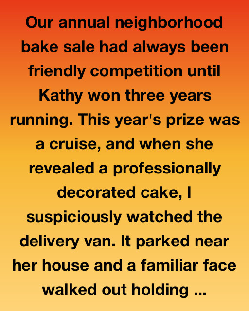 A Bake Sale to Remember