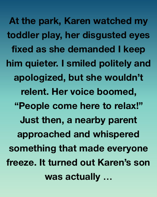 The Unexpected Lesson at the Park