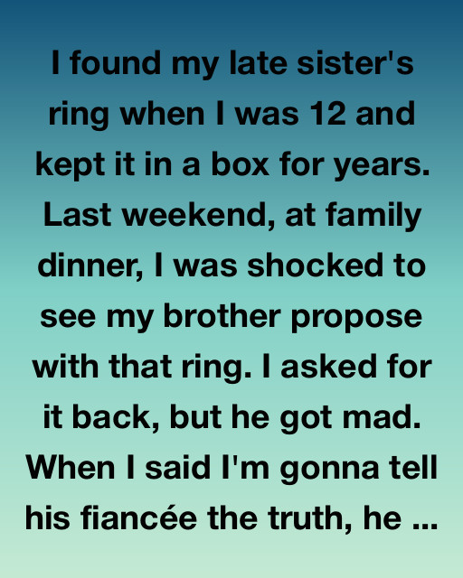 The Ring That Wasn’t His
