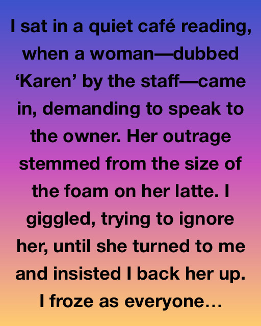 The Unexpected Cafe Encounter
