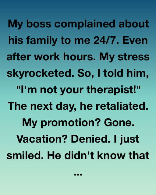 My Boss Thought I’d Break. Instead, I Broke Free.