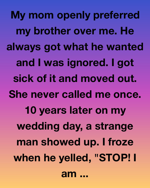 The Man Who Interrupted My Wedding