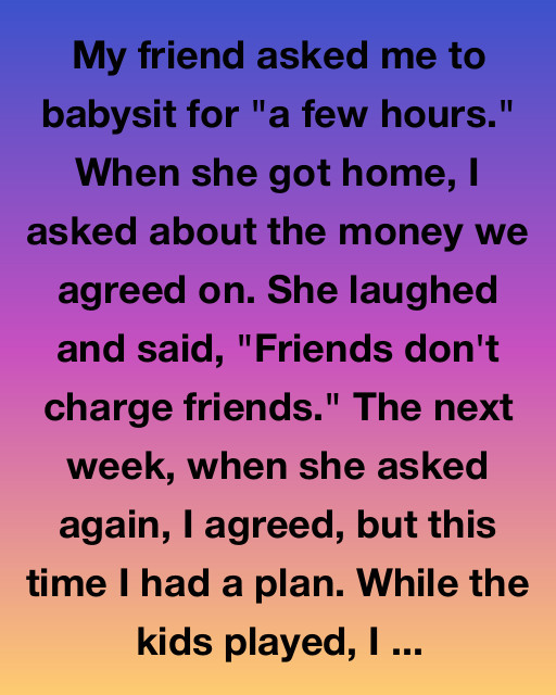 Friends Don’t Charge Friends? Alright, Then.