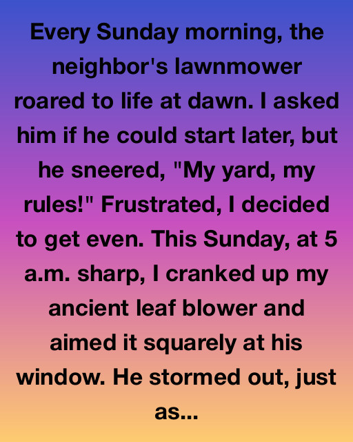 The Sunday Morning Saga