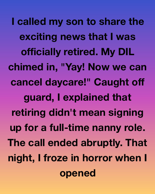I Called My Son To Share The Exciting News That I Was Officially Retired—Then I Woke Up To A Stroller On My Porch