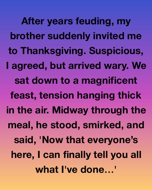The Thanksgiving Revelation