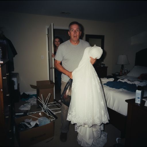 I Caught My Stepdad Stealing My Wedding Dress For His Daughter — So I Locked Myself In My Room… But What He Said Through The Door Made Me Freeze