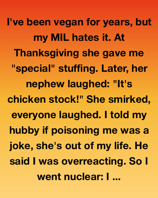 She Put Chicken Stock In My Stuffing—So I Served Her The Truth