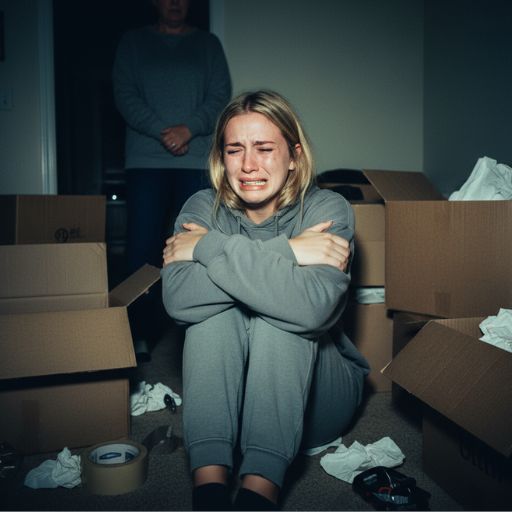 My Daughter’s Friend Showed Up With Boxes—And Would Not Stop Crying… Then I Saw What Was Inside