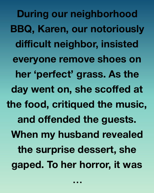 A Lesson in Kindness: The Neighborhood BBQ Saga