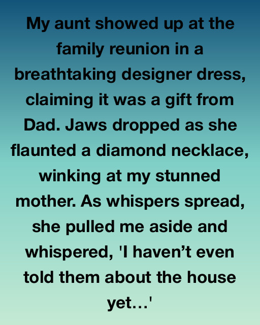 The Unveiling at the Family Reunion