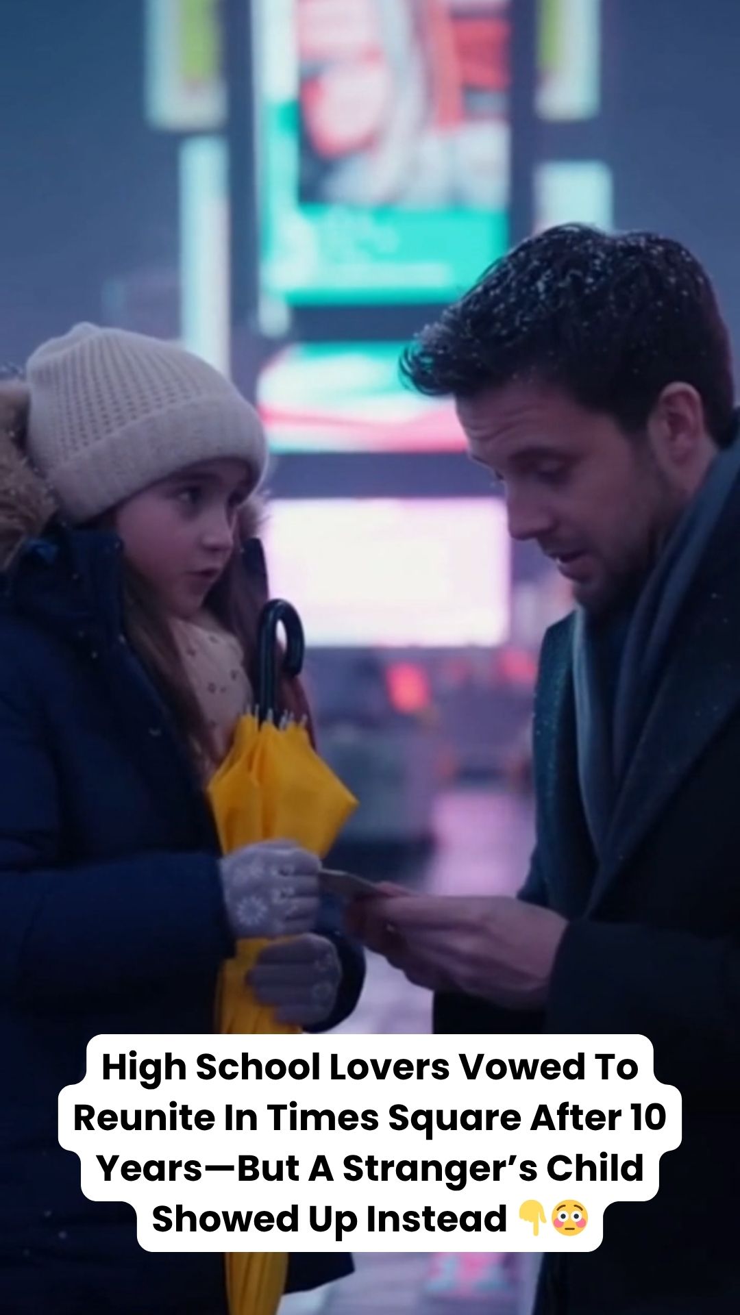 High School Lovers Vowed To Reunite In Times Square After 10 Years—But A Stranger’s Child Showed Up Instead