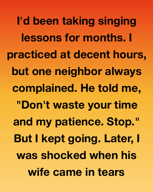 The Neighbor Who Said I’d Never Make It—His Wife Had Other Plans