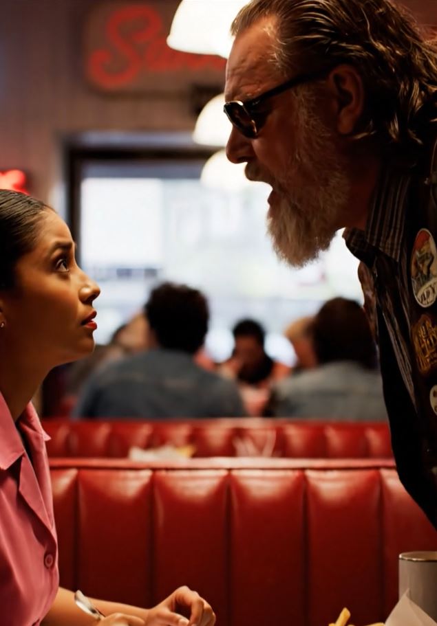 The Night Twenty Bikers Walked Into My Diner, Everyone Assumed I Was In Trouble — But When I Discovered What They Were Really After, And The Note They Left Behind, I Realized The Real Problem Wasn’t Sitting In Leather Jackets…