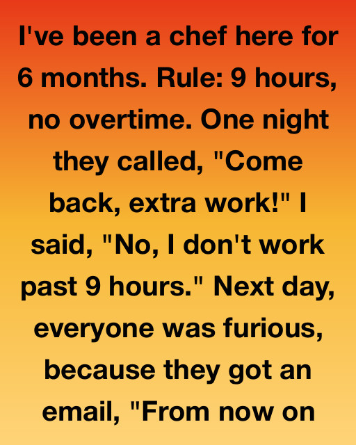 The Overtime Ultimatum