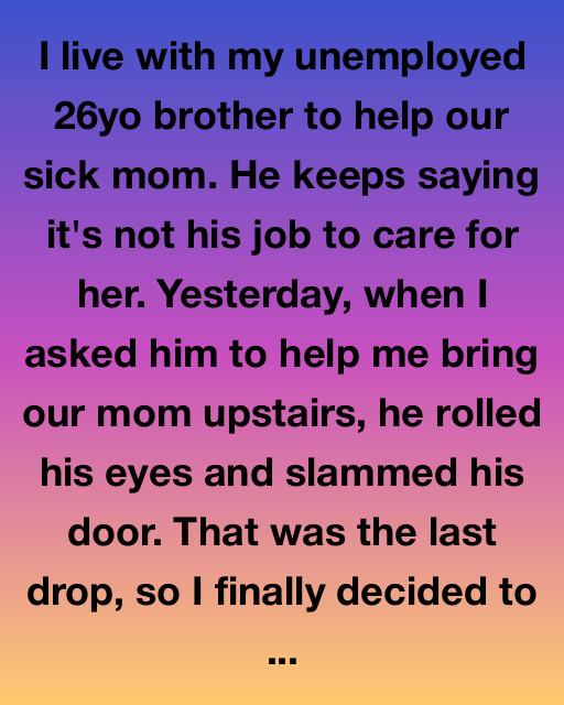 The Day I Finally Stood Up For My Mom