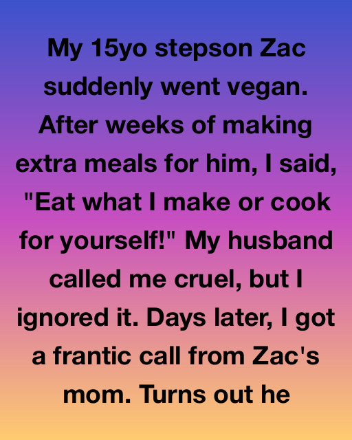 My 15-Year-Old Stepson Went Vegan—And Taught Me A Lesson I Didn’t See Coming
