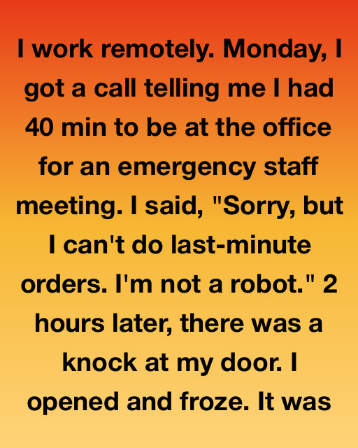 The After-Hours Ultimatum