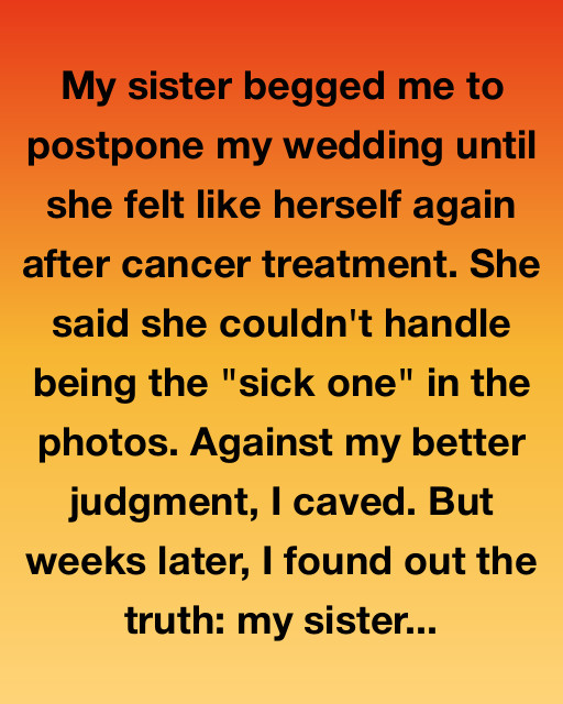 The Sister Who Stole My Wedding