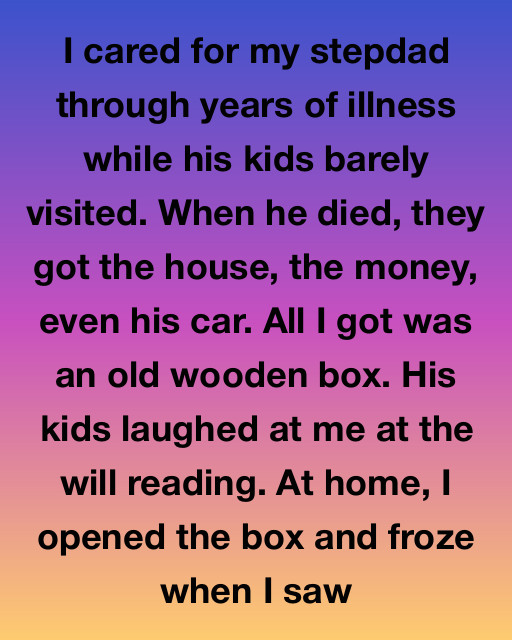 The Box My Stepfather Left Me Held Everything They Didn’t See