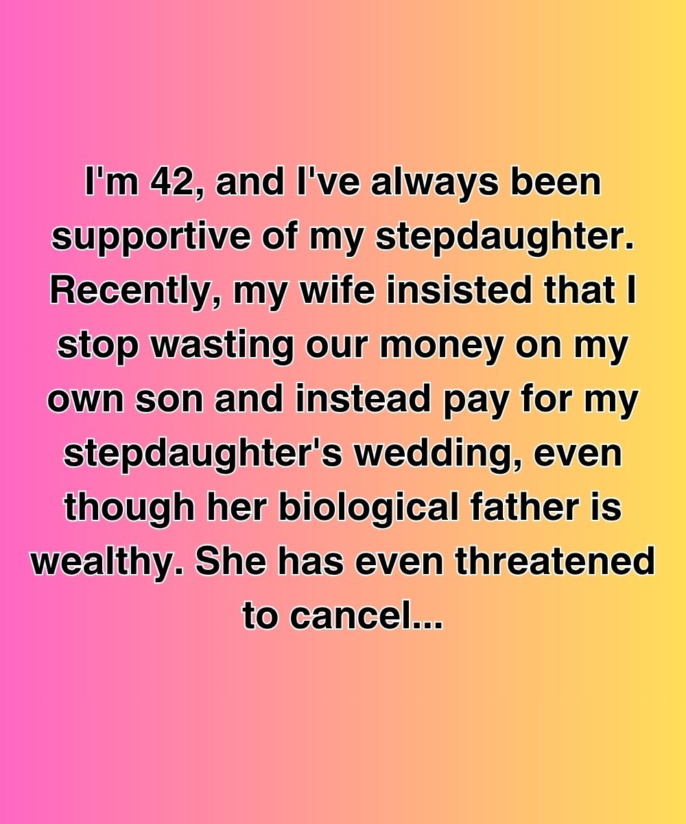 My Wife Told Me To Stop Helping My Son—Then I Found Out What Her Daughter Was Hiding