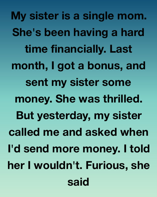 My Sister Called Me Greedy—But She Had No Idea What I Was Dealing With