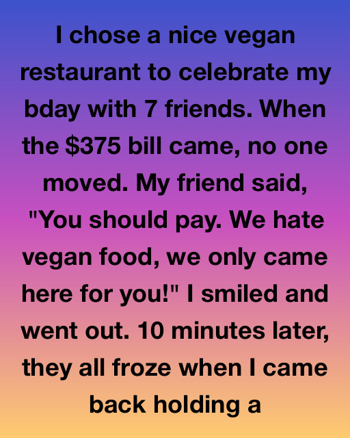 They Laughed At My Birthday Dinner—Until The Waiter Walked In Behind Me