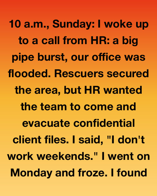 The Weekend I Refused To Work—and Found Out Who Really Ran the Office