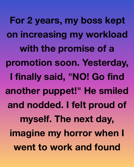 The Promotion That Was Never Coming