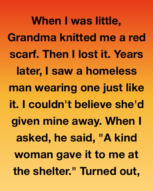 The Red Scarf That Wrapped Around Everything