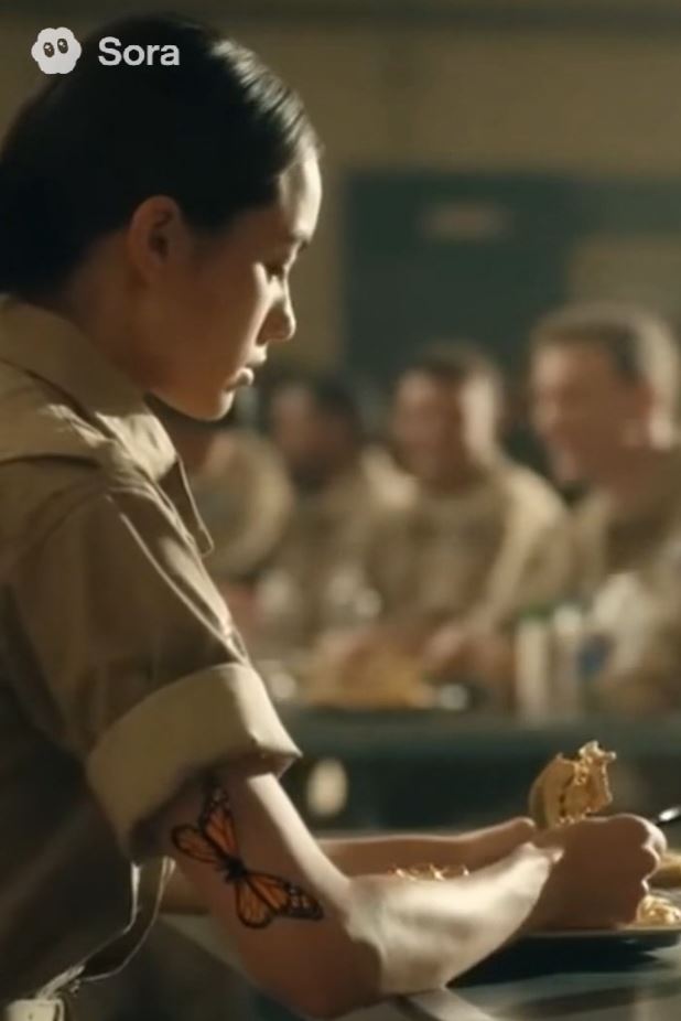 They Laughed At The Young Clerk With A Butterfly Tattoo, Calling Her Weak And Out Of Place — But When The SEAL Commander Walked In, Snapped To Attention, And Spoke Four Words That Shook The Entire Base, Everyone Finally Learned Who She Really Was