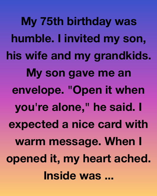 The Envelope That Changed Everything